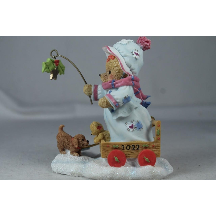 Cherished Teddies Gabrielle 2022 Annual Bear Figurine 135572 In Box Image 1