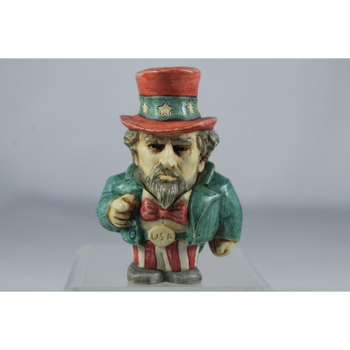 Harmony Kingdom / Ball Pot Bellys / Belly Uncle Sam - PBPUS - In Box Image 1