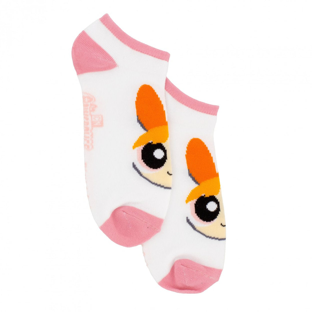 The Powerpuff Girls Checkered Womens Ankle Socks 6-Pair Pack Image 3