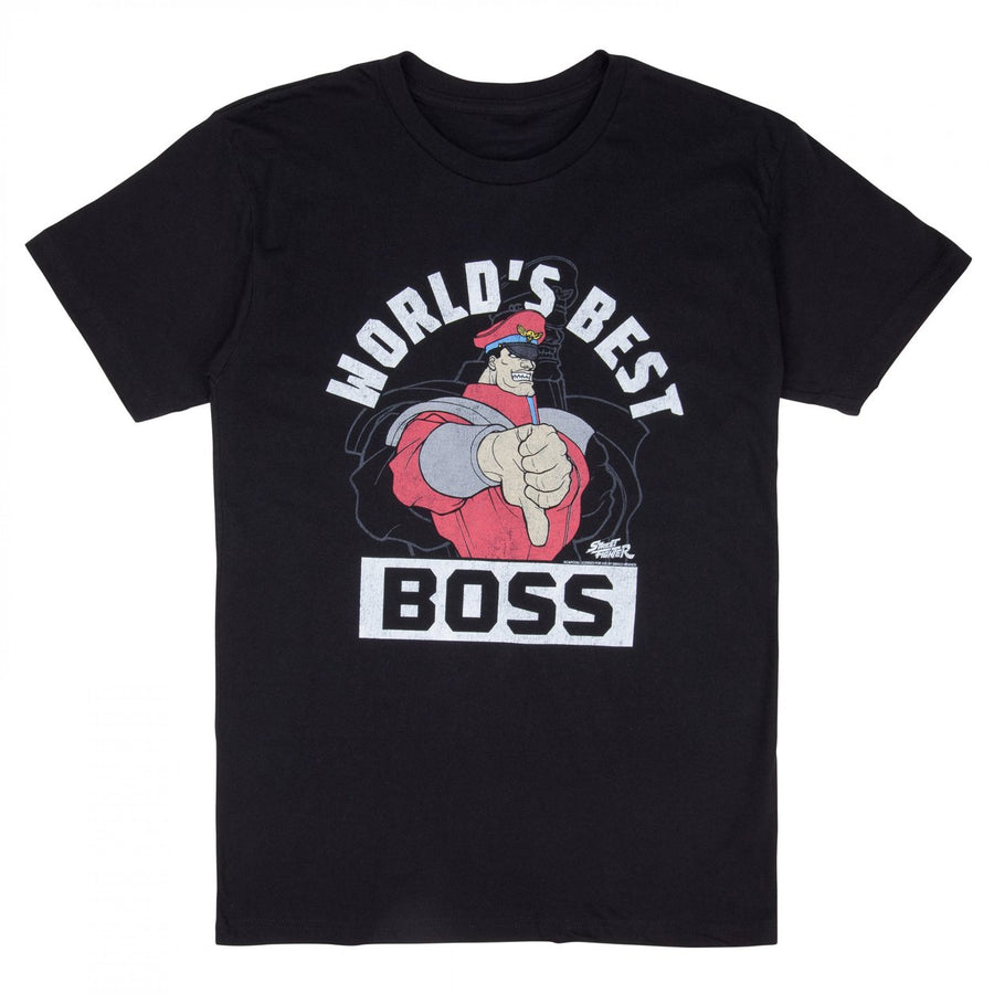 Street Fighter Master Bison Boss T-Shirt Image 1