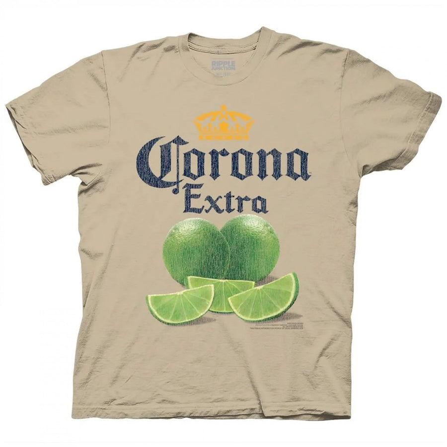 Corona Limes Print T-Shirt Image 1