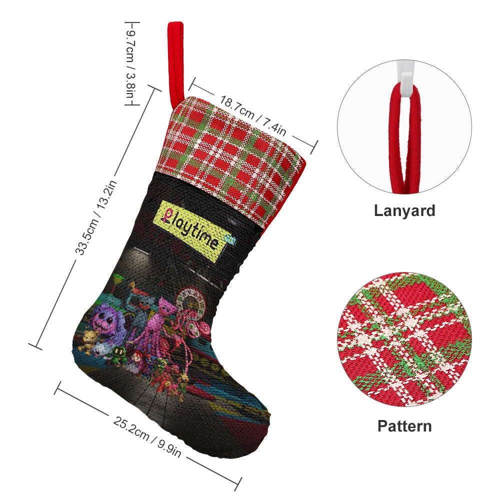 Huggy Wuggy Poppy Playtime Christmas stocking Image 3