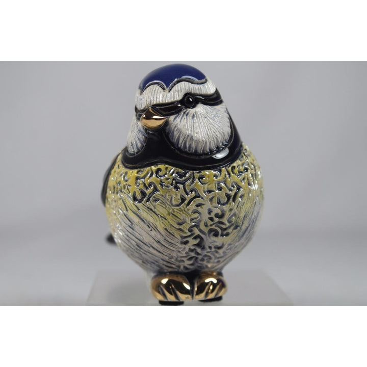 DeRosa Rinconada Family Collection Blue Tit Bird - F195 - In Box Image 4