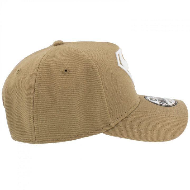 Superman Khaki Era A-Frame 9Forty Adjustable Hat Image 4