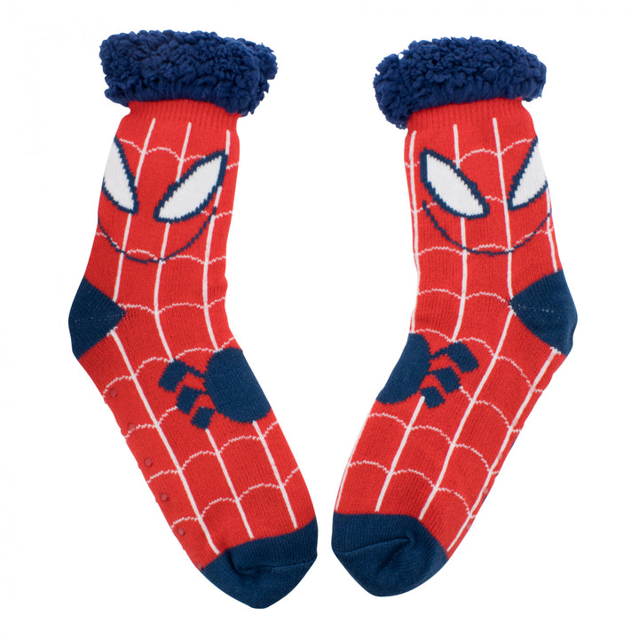 Spider-Man Classic Suit Cozy Cabin Socks Image 3