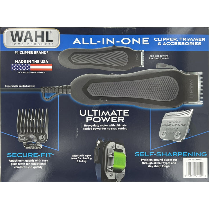 Wahl High Performance Complete Haircutting and Touch-Up Kit Image 2