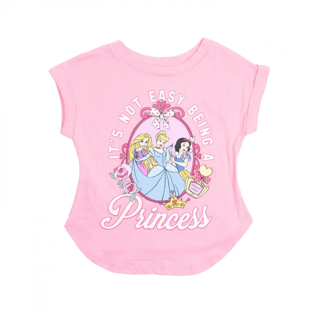 Disney Princesses Girls Not Easy Hilo Shirt Image 1