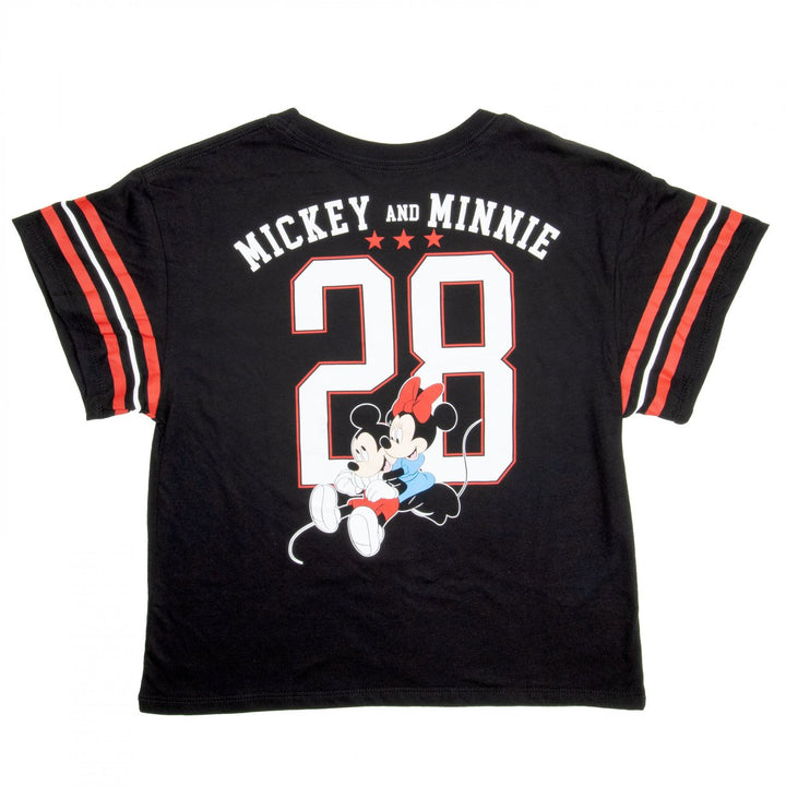 Mickey and Minnie Mouse Authentic 1928 Juniors Hockey Shirt Image 2