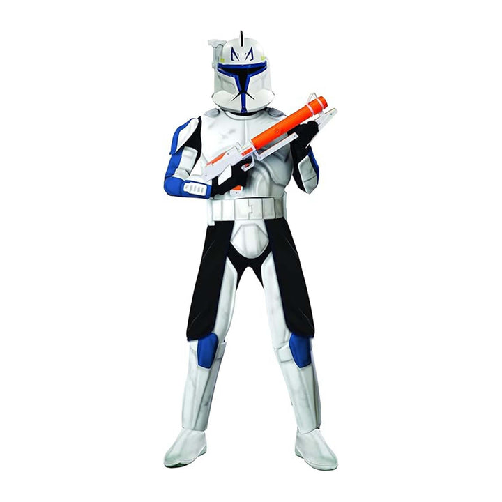 Rubies Costumes Unisex Star Wars Animated Deluxe Clone Trooper Leader Rex Adult Costume Image 1