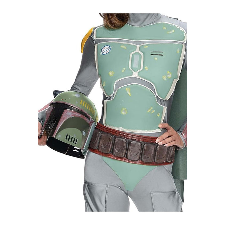 Rubies Womens Star Wars Boba Fett Deluxe Costume Jumpsuit Small Image 2