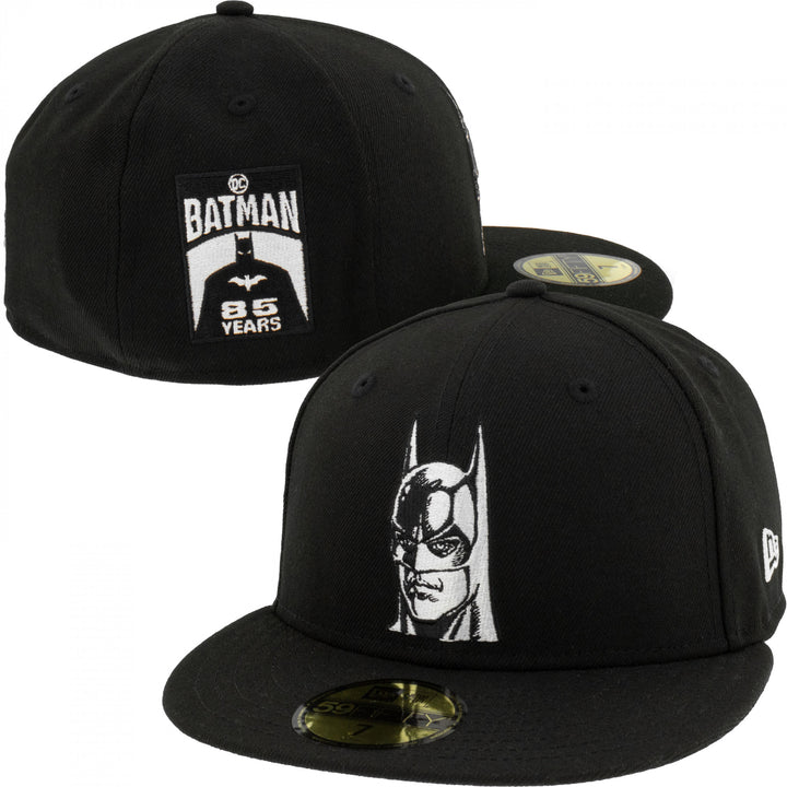 Batman Michael Keaton Era 59Fifty Fitted Hat Image 1