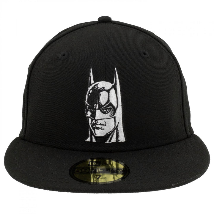 Batman Michael Keaton Era 59Fifty Fitted Hat Image 3