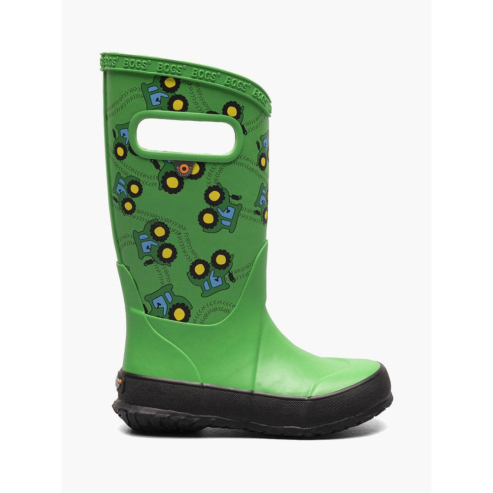 BOGS Unisex Kids Tractors Rainboot Green Multi - 72816-340 GRN MULTI Image 2