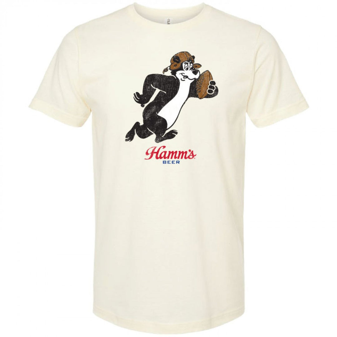 Hamms Beer Football Sprint T-Shirt Image 1