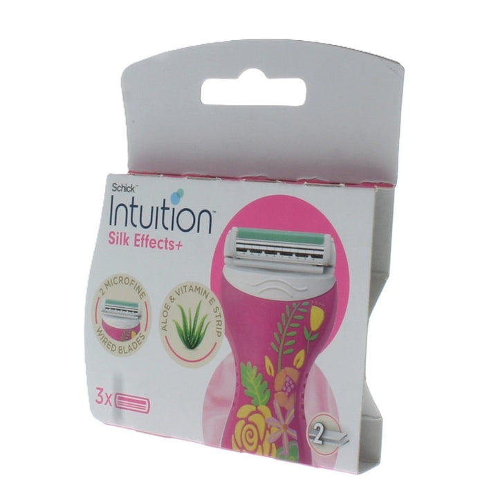 Schick Intuition Silk Effects+Plus Refill 3 Cartridges Image 3