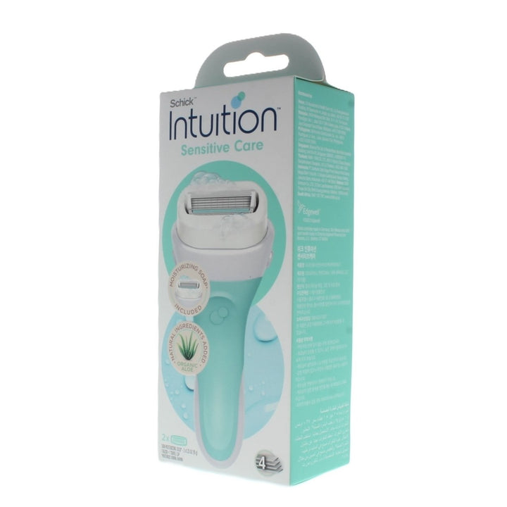 Schick Intuition Sensitive Care Razor with 2 Refill Cartridges Image 3