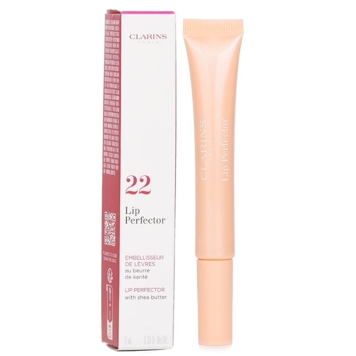 Clarins - Lip Perfector - 22 Peach Glow(12ml/0.35oz) Image 1