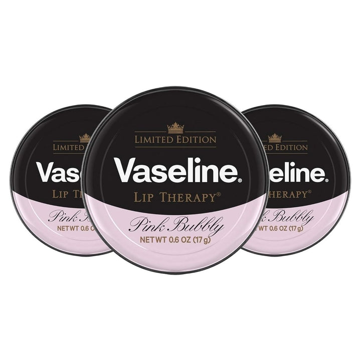 Vaseline Lip Therapy Lip Balm 6 Pack Limited Edition Pink Bubbly 0.6 oz Image 4