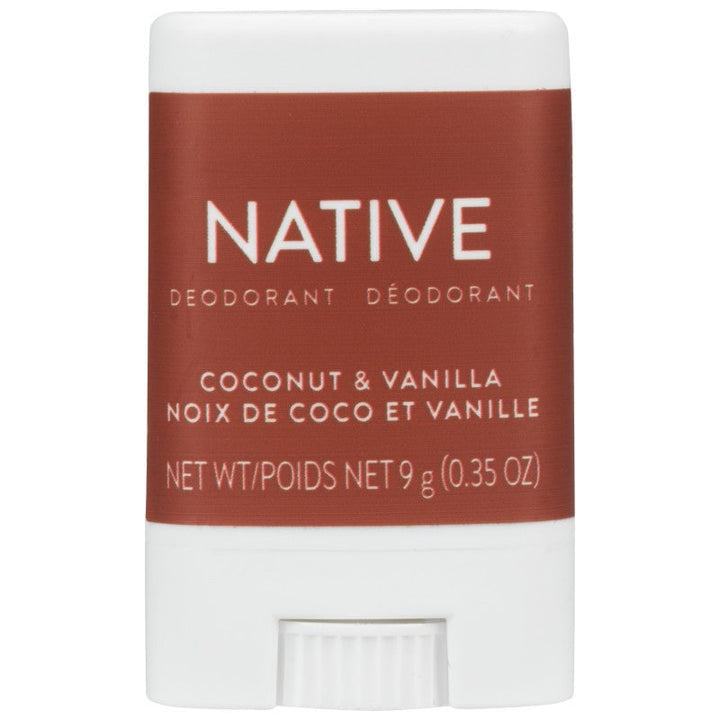 Native Coconut and Vanilla Deodorant Mini - 0.35oz [4Pack] Image 4