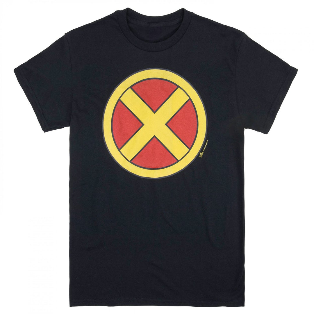 X-Men Classic Logo Black Colorway T-Shirt Image 1