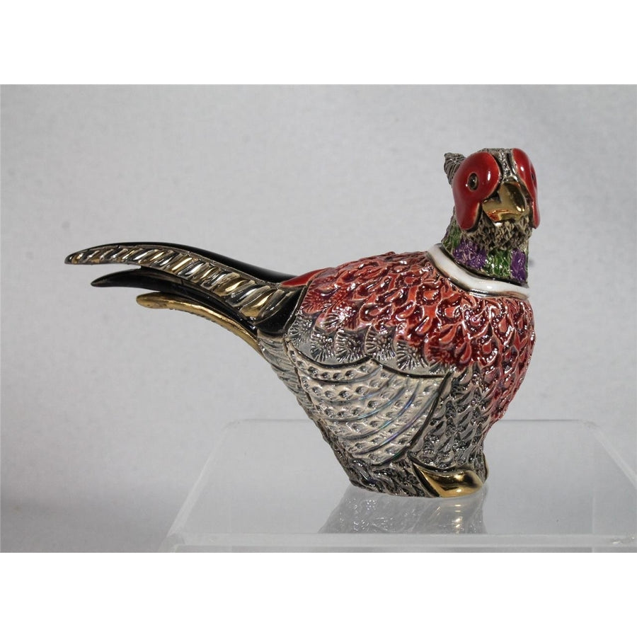 DeRosa Rinconada Family Figurine - 2024 Release Pheasant - F256 - In Box Image 1