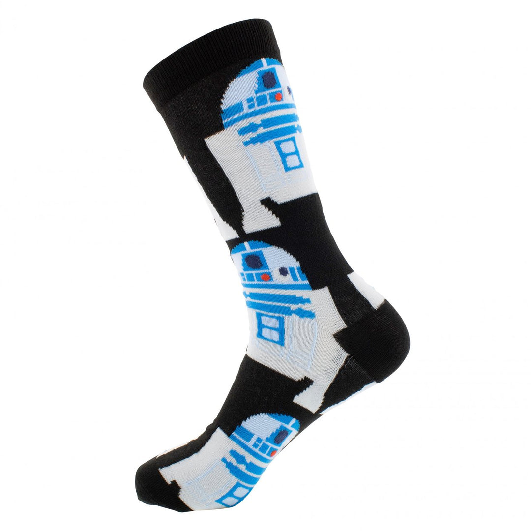 Star Wars R2-D2 Pop Art Crew Socks Image 3