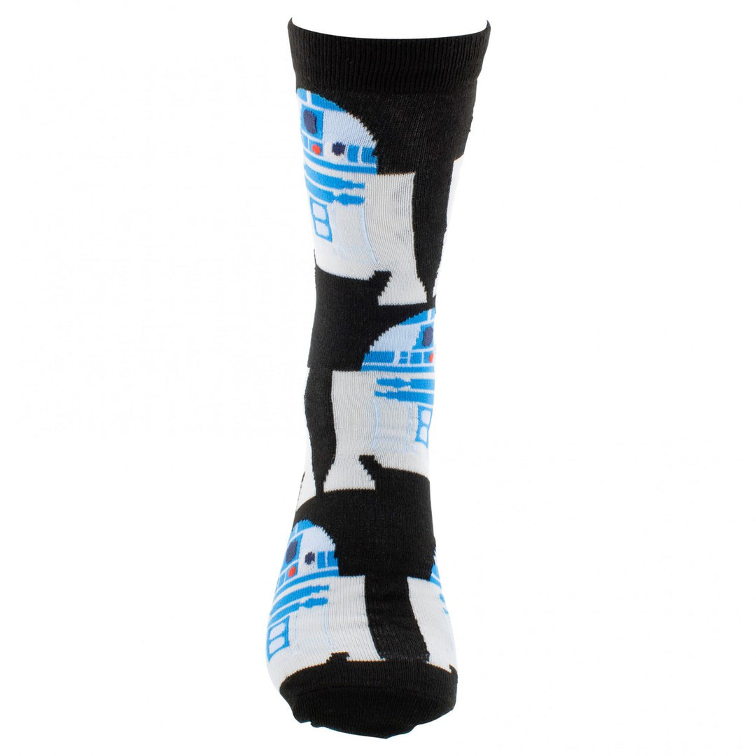 Star Wars R2-D2 Pop Art Crew Socks Image 4