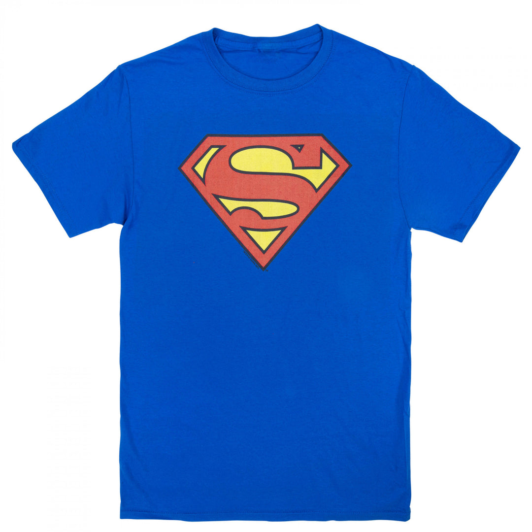 Superman Royal Blue T-Shirt Image 1