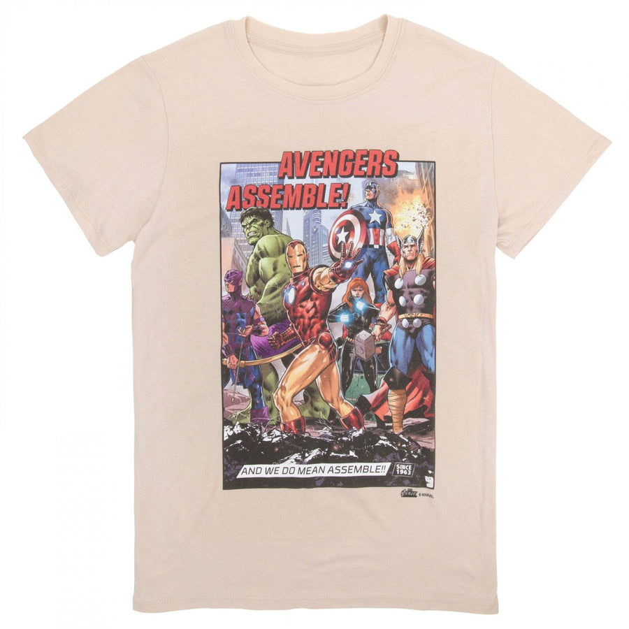 Avengers Assemble! Since 1963 T-Shirt Image 1