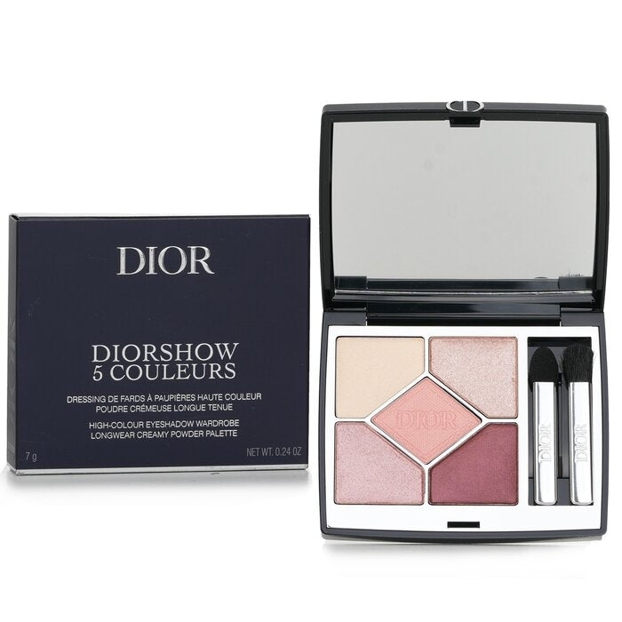 Christian Dior - Diorshow 5 Couleurs Longwear Creamy Powder Eyeshadow Palette - 743 Rose Tulle(7g/0.24oz) Image 1