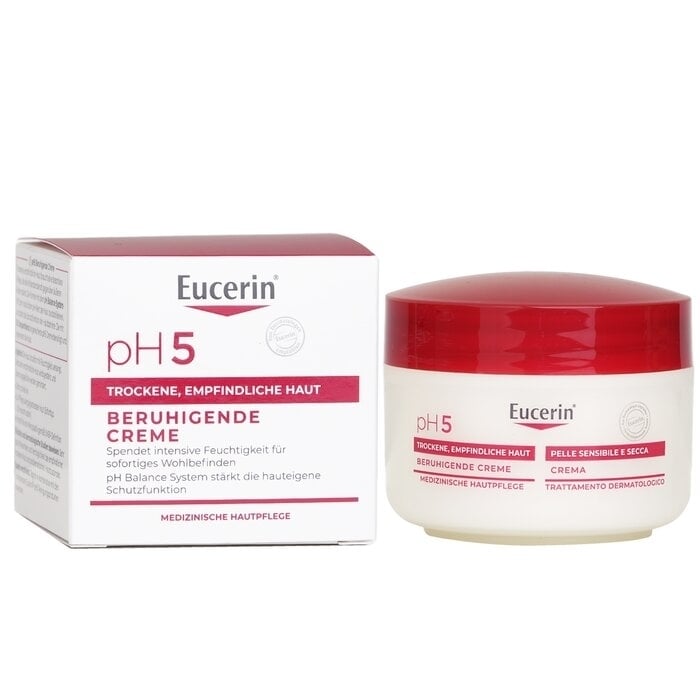 Eucerin - pH 5 Dry Sensitive Face and Body Cream(75ml) Image 2