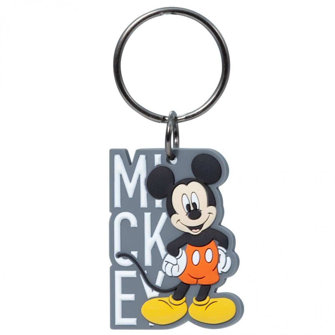 Mickey Mouse Big Name Keychain Image 1