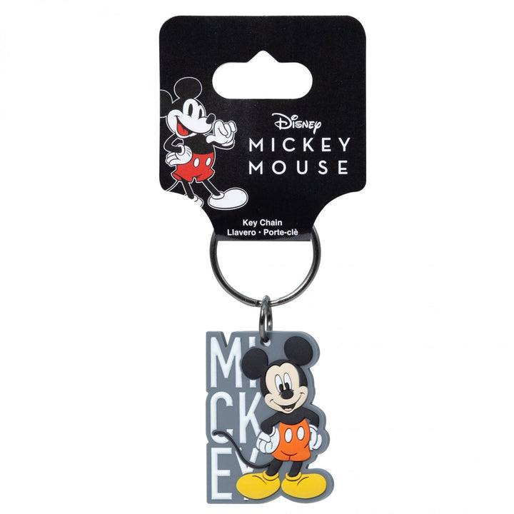 Mickey Mouse Big Name Keychain Image 3