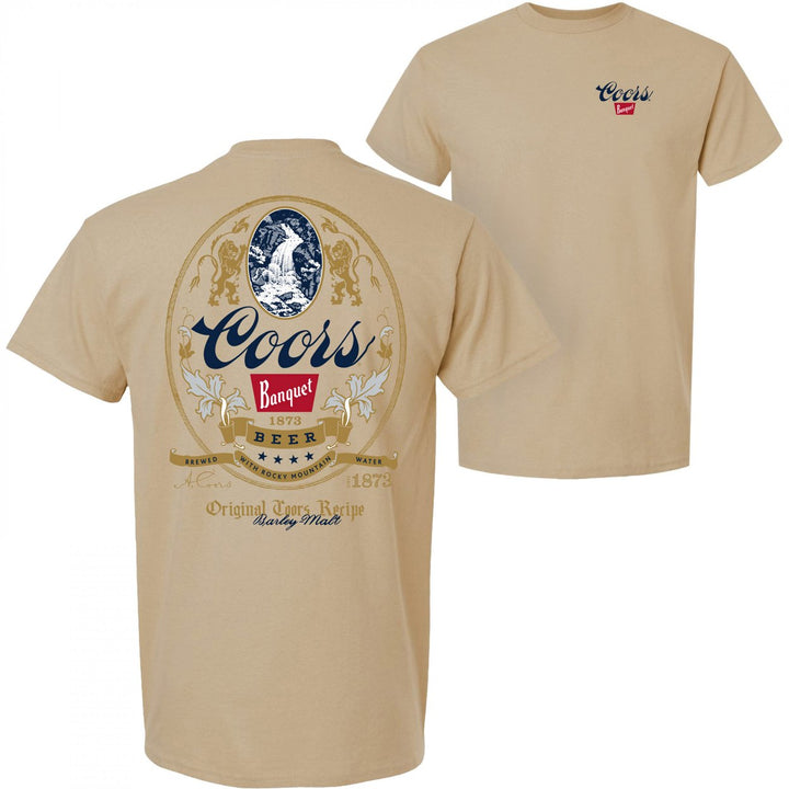 Coors Banquet Legacy Collection Front and Back Print T-Shirt Image 1