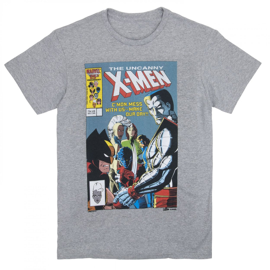 Uncanny X-Men 210 Cmon Mess with Us T-Shirt Image 1