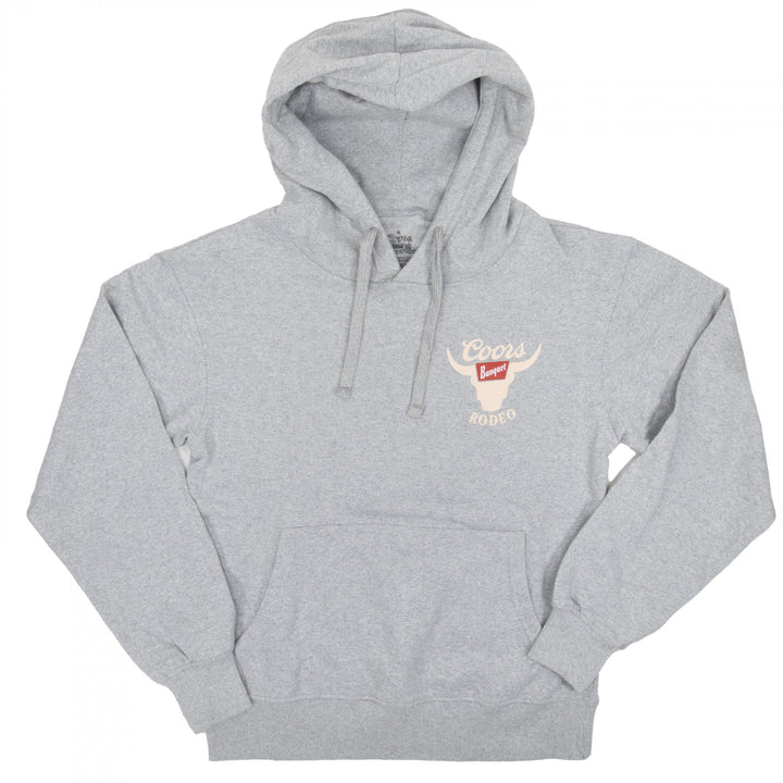 Coors Banquet Rodeo Logo Oxford Pull-Over Hoodie Image 2