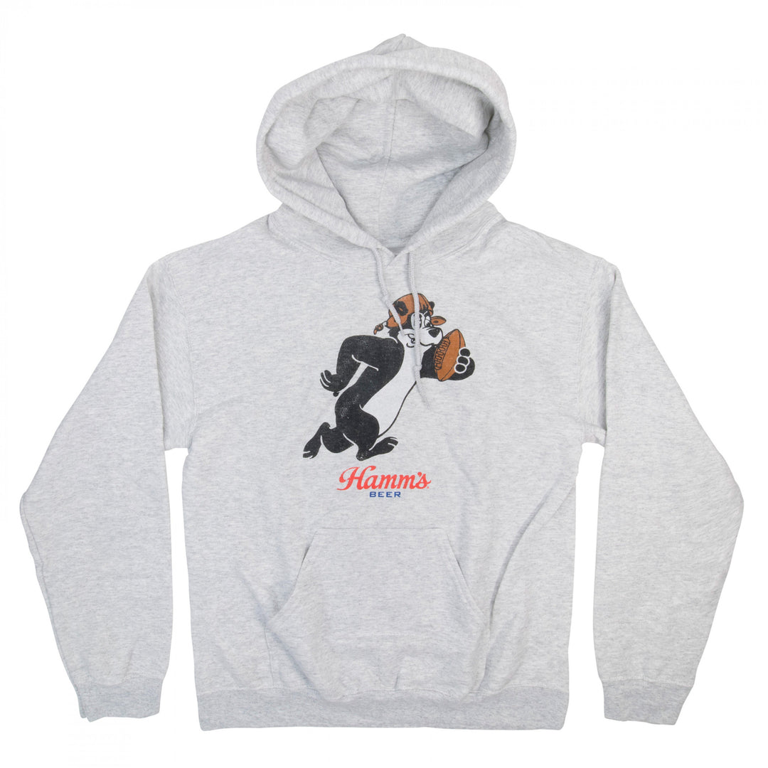 Hamms Beer Football Sprint Hoodie Image 1