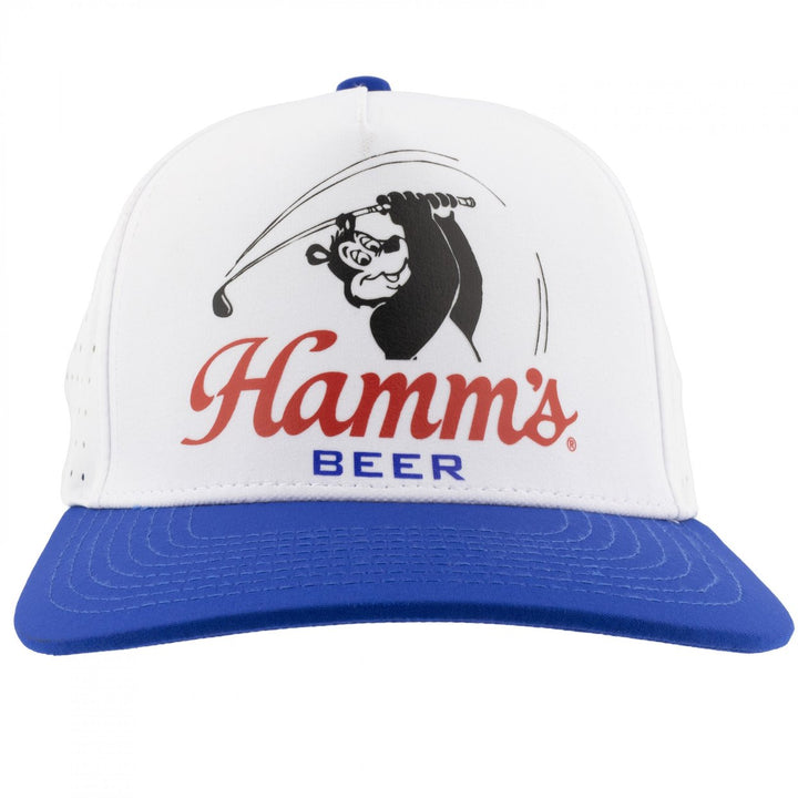 Hamms Beer Golf Swing Adjustable Hat Image 2