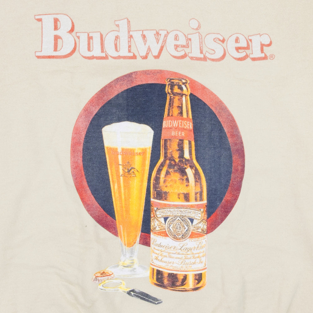 Budweiser Vintage Ad Crewneck Sweatshirt Image 2