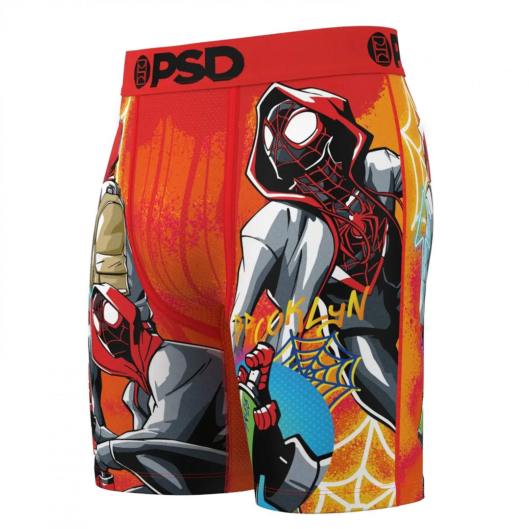 Miles Morales Pop Colors PSD Boxer Briefs Image 3