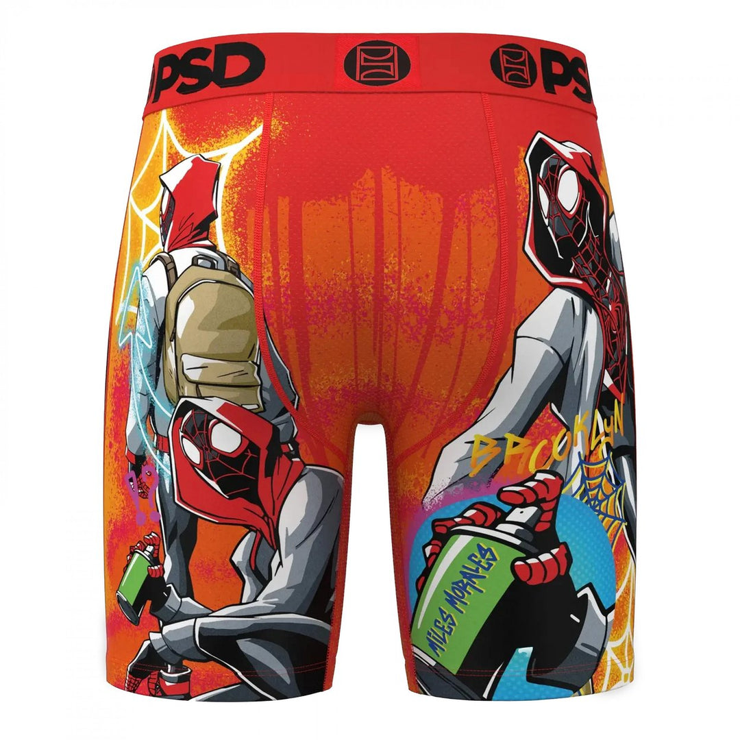 Miles Morales Pop Colors PSD Boxer Briefs Image 4