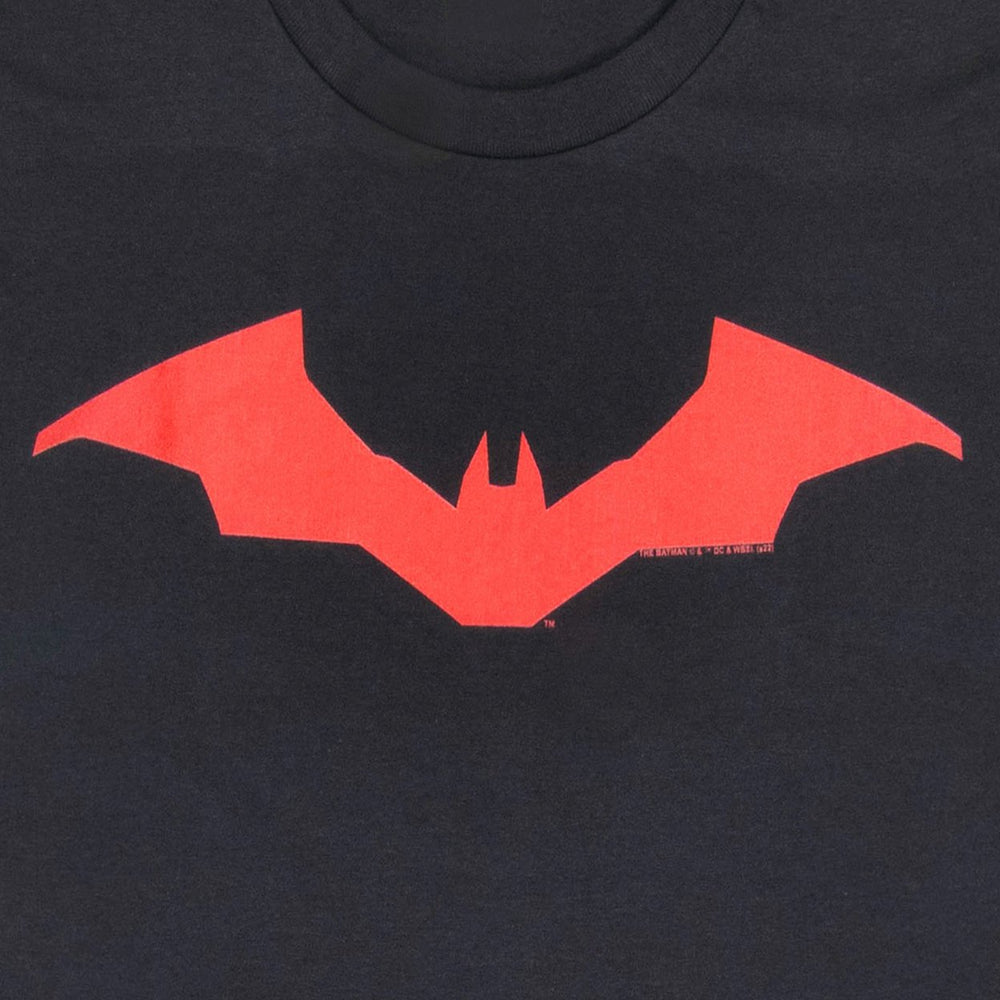 Batman Robert Pattinson Logo T-Shirt Image 2