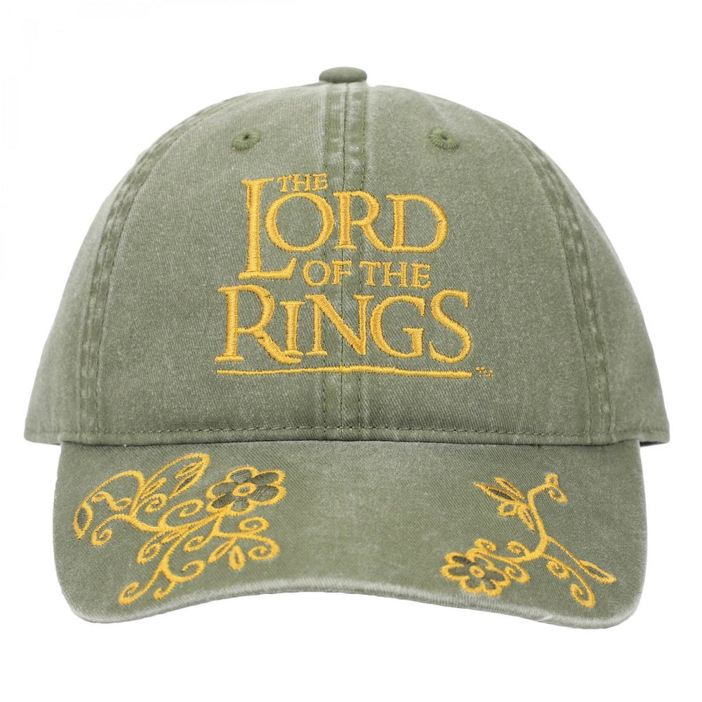 Lord of the Rings Title Logo Washed Adjustable Hat Image 2