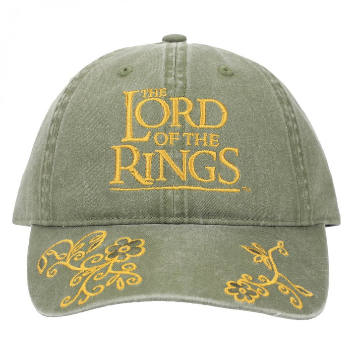 Lord of the Rings Title Logo Washed Adjustable Hat Image 2