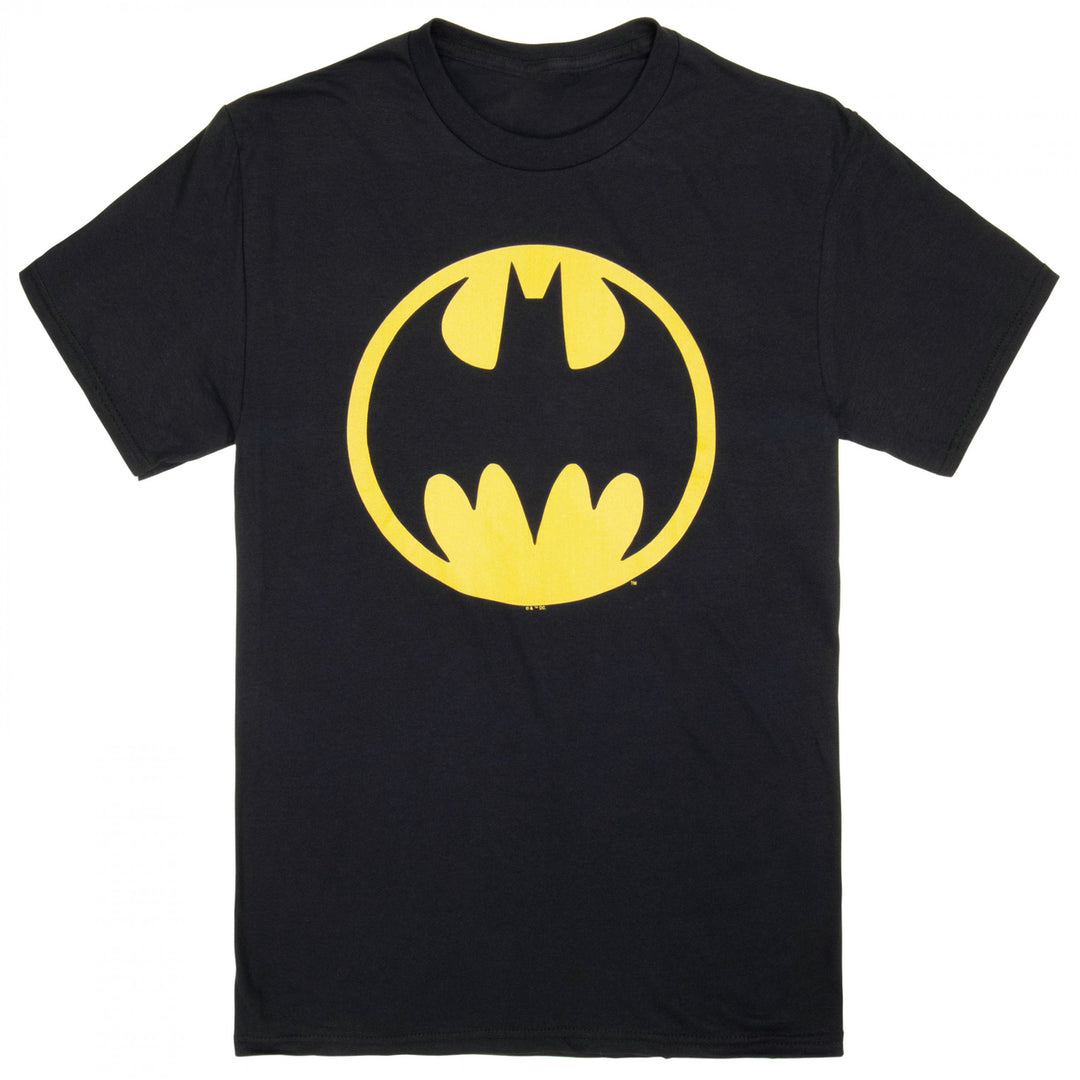 Batman Bat Signal Logo T-Shirt Image 1