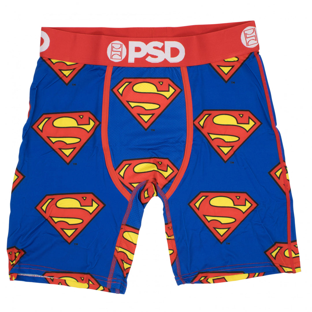 DC Comics Superman Logo PSD Mens Boxer Briefs Image 4