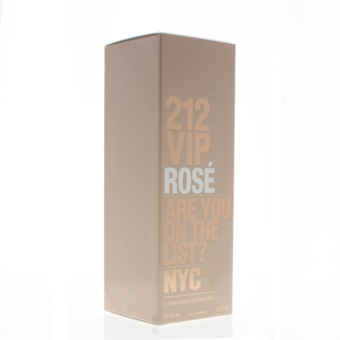 Carolina Herrera 212 VIP Rose Are You On The List? Eau De Parfum for Women 4.2oz/125ml Image 1