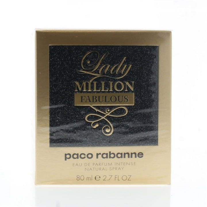 Paco Rabanne Lady Million Fabulous Eau De Parfum Intense for Women 2.7oz/80ml Image 1