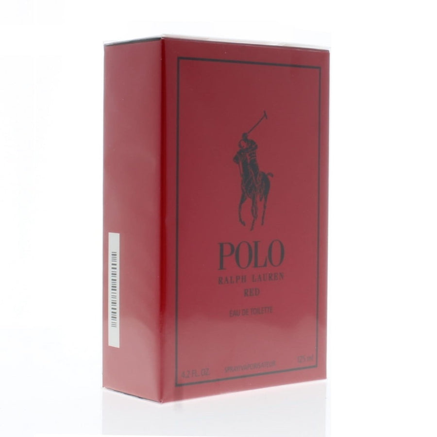 Ralph Lauren Polo Red Eau De Toilette for Men 4.2oz/125ml Image 1