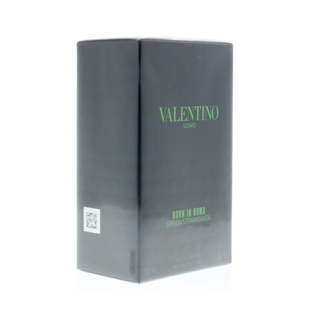 Valentino Uomo Born In Roma Green Stravaganza Eau De Toilette for Men 50ml/1.7oz Image 1